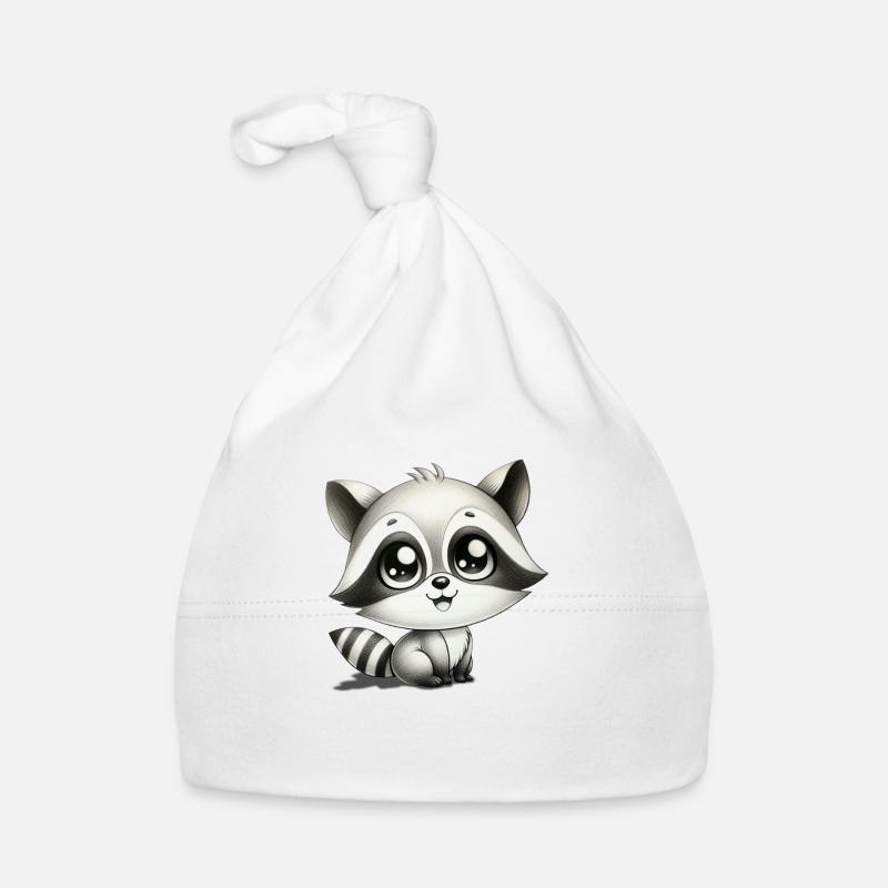raton laveur Bonnet bio Bébé