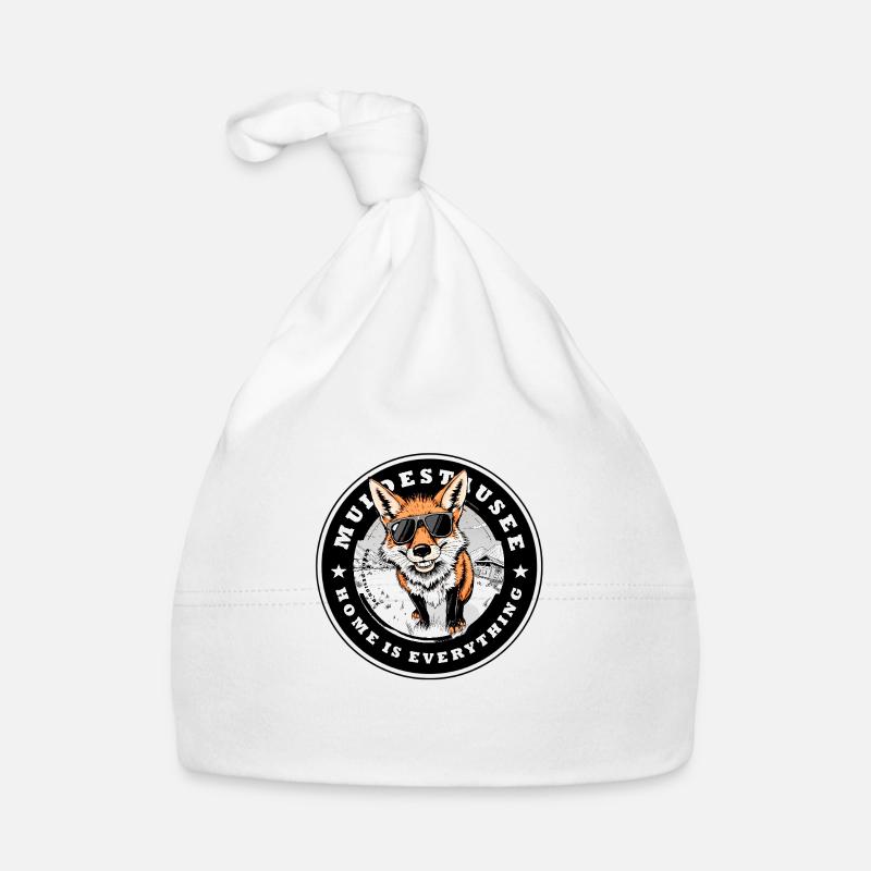Muldesausee Fuchs – EnrolDesign Edition Baby Bio-Mütze