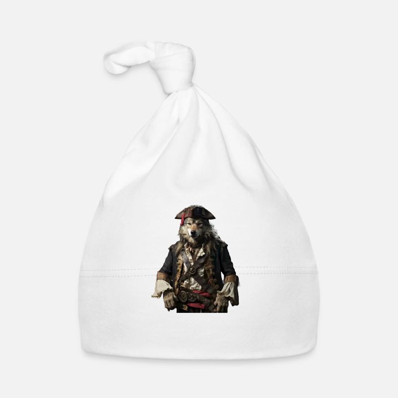 Loup pirate Bonnet bio Bébé