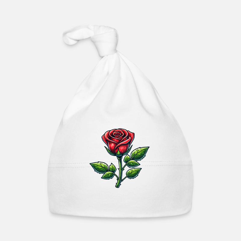 rose Organic Baby Cap
