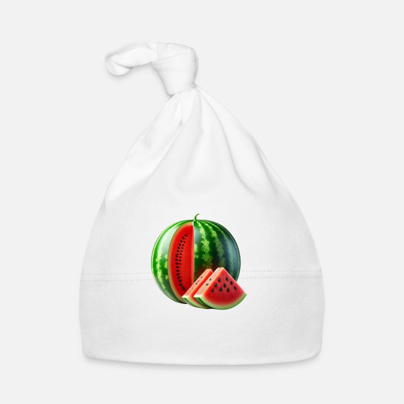 Watermelon Organic Baby Cap