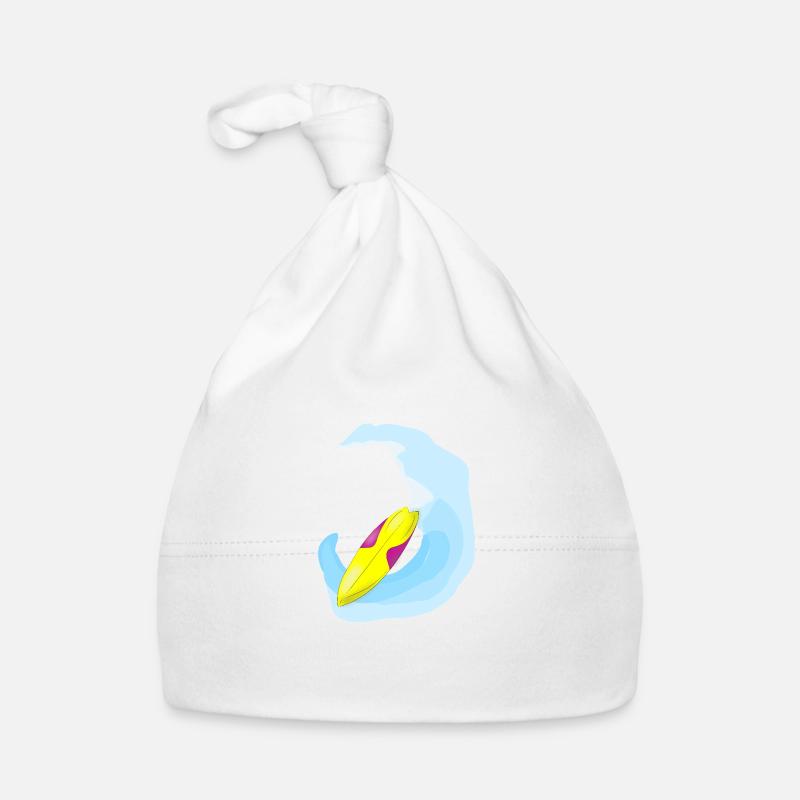 Surfbrett Baby Bio-Mütze