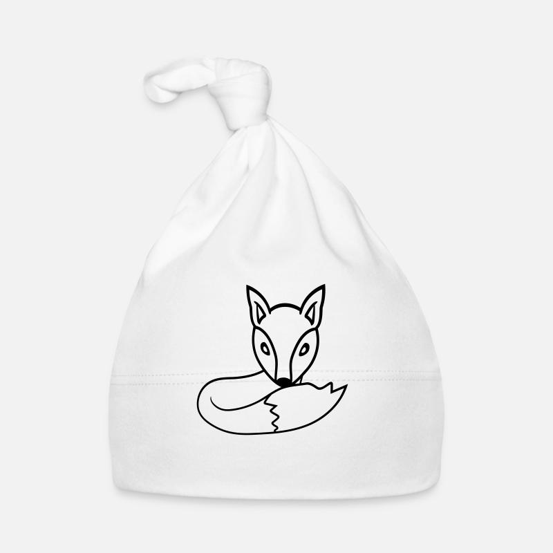 Fuchs Rotfuchs Wildes Tier Schlauer Wald Bewohner Baby Bio-Mütze