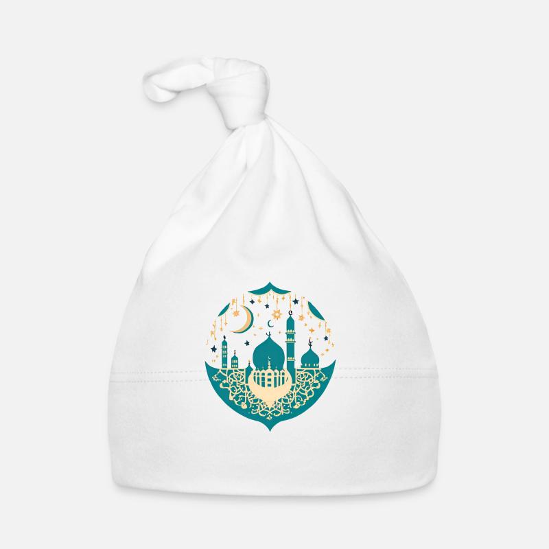 Ramadan Gift Eid Mubarak Islam Allah Muslim Organic Baby Cap