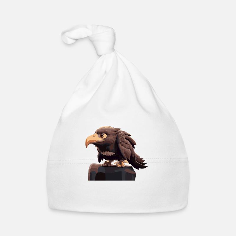 Eagle Comic Organic Baby Cap