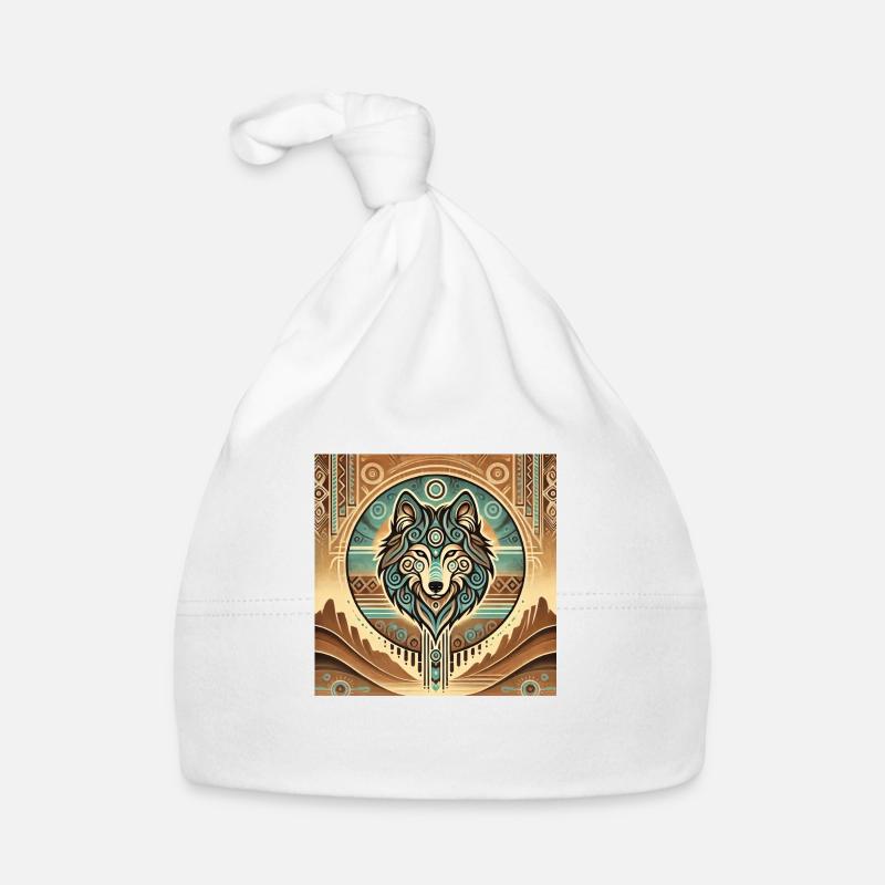 Wolf at your side Organic Baby Cap