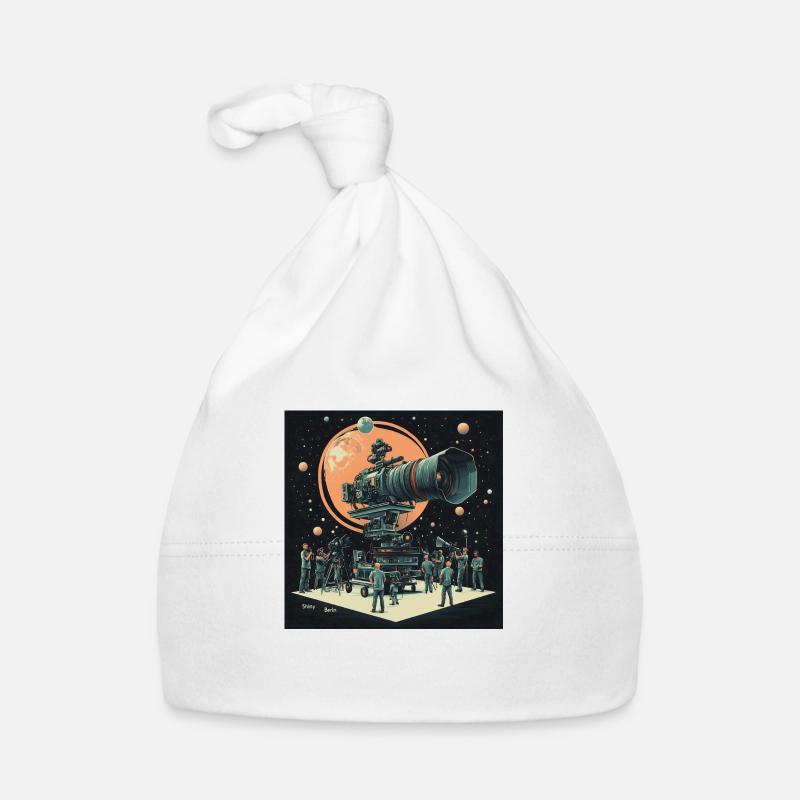 Camera stars Baby Bio-Mütze
