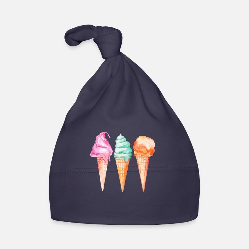 Glace glace Bonnet bio Bébé
