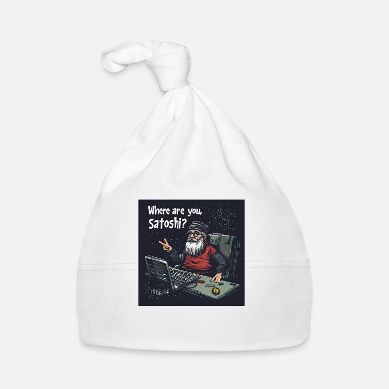 Bitcoin uncle Satoshi Baby Bio-Mütze