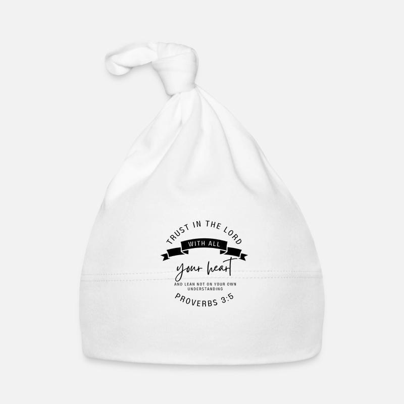 Trust the Lord Organic Baby Cap