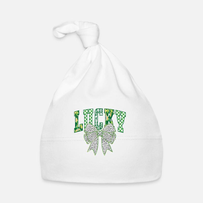 Lucky Schleife Baby Bio-Mütze