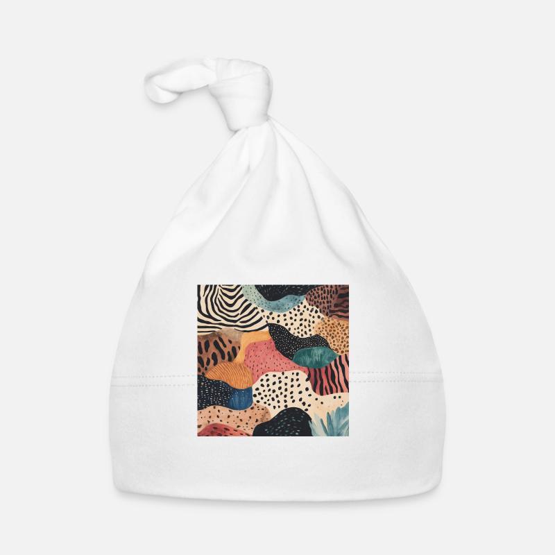 Modèle de diversité - Bonnet bio Bébé - blanc