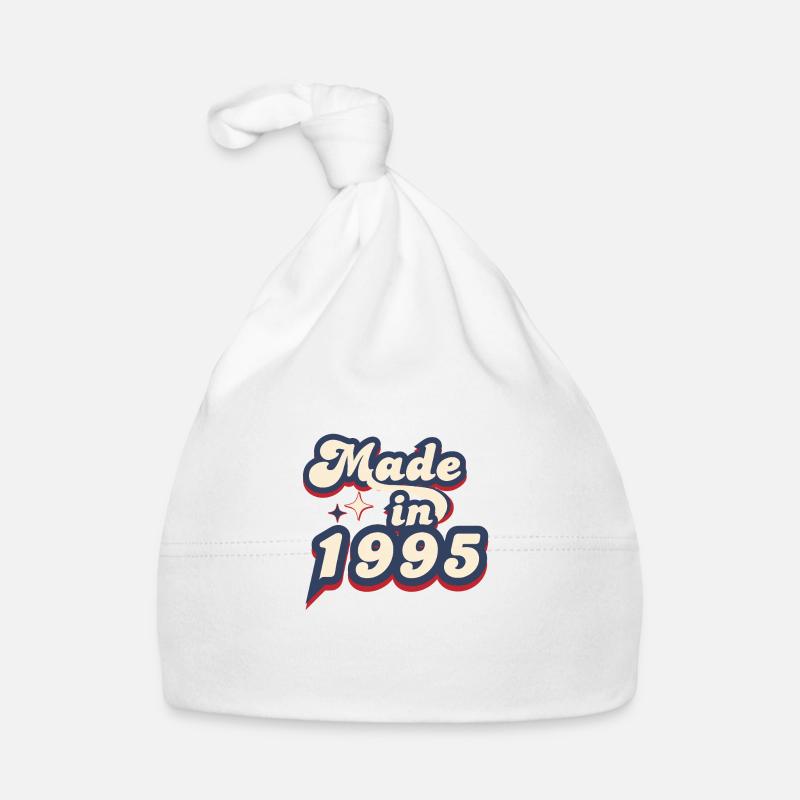 Made in 1995 Retro Organic Baby Cap