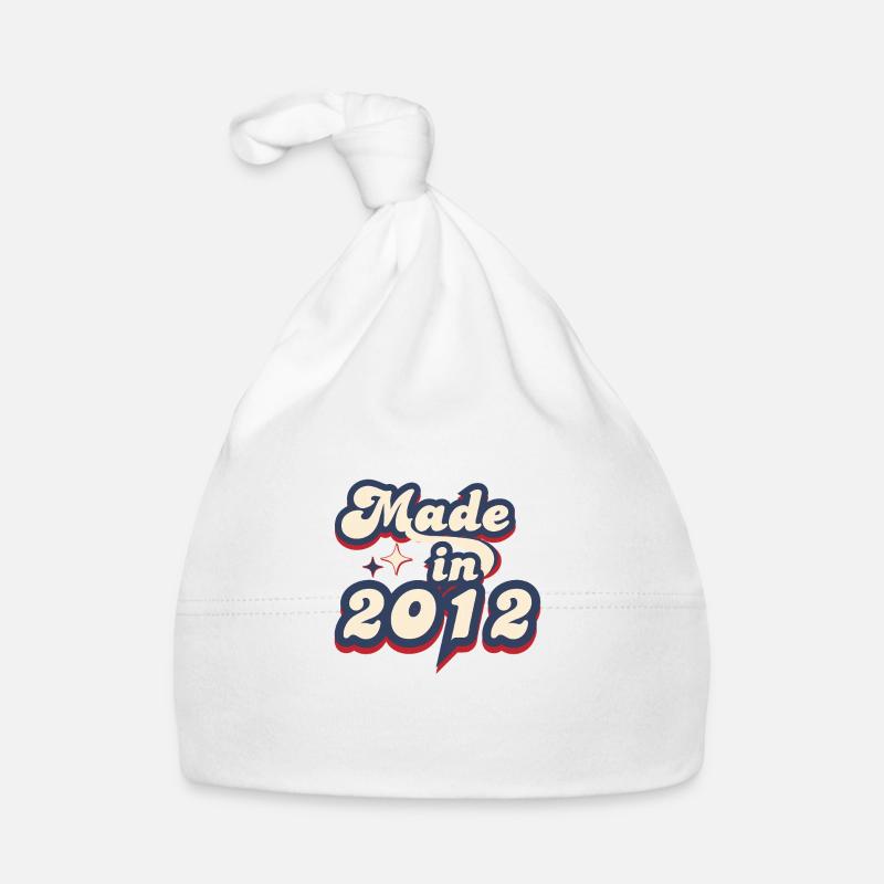 Made in 2012 retro Organic Baby Cap