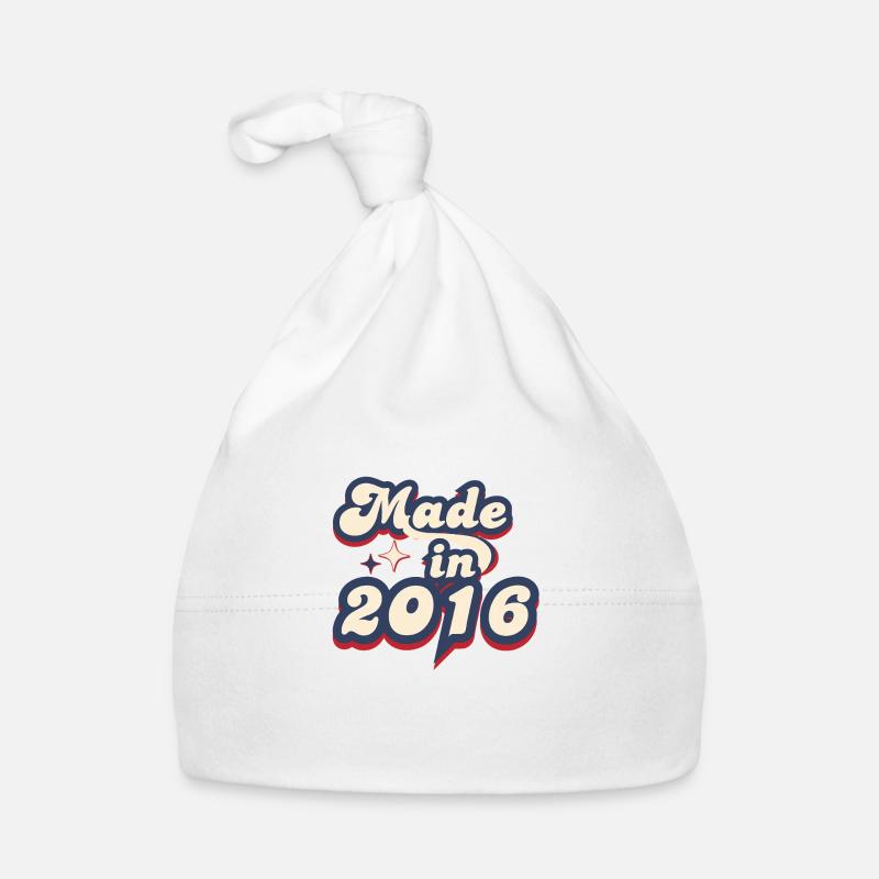 Made in 2016 retro Bonnet bio Bébé