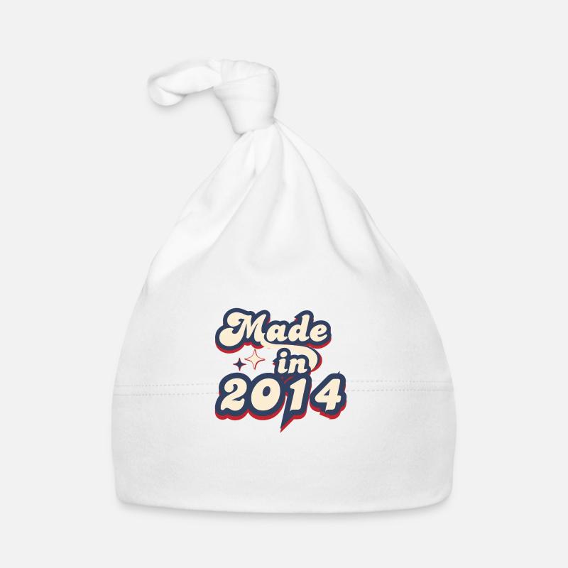 Made in 2014 retro Organic Baby Cap