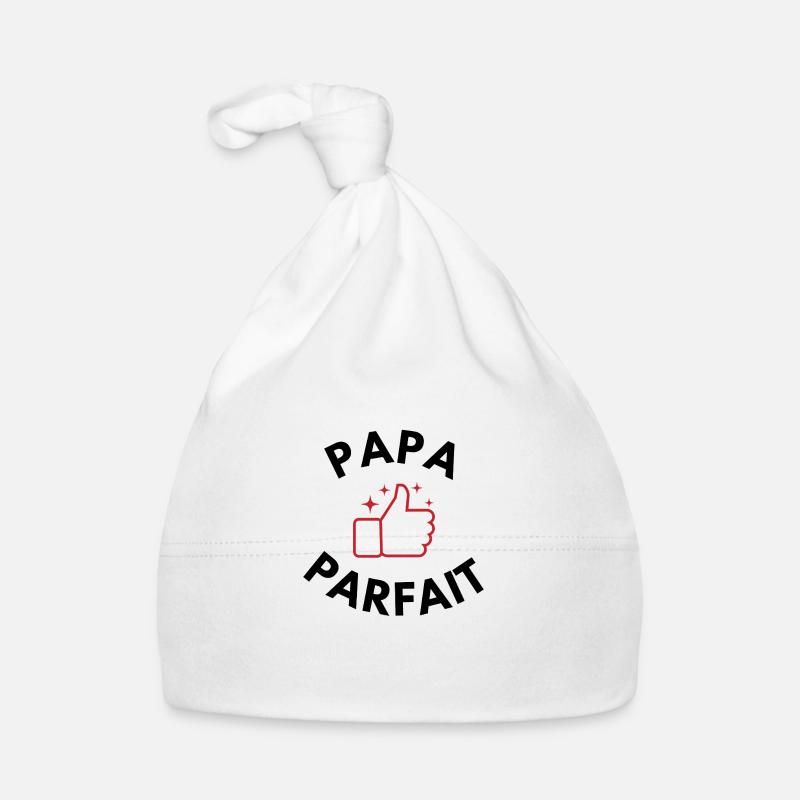Perfect Dad - Papa Geschenkidee Baby Bio-Mütze
