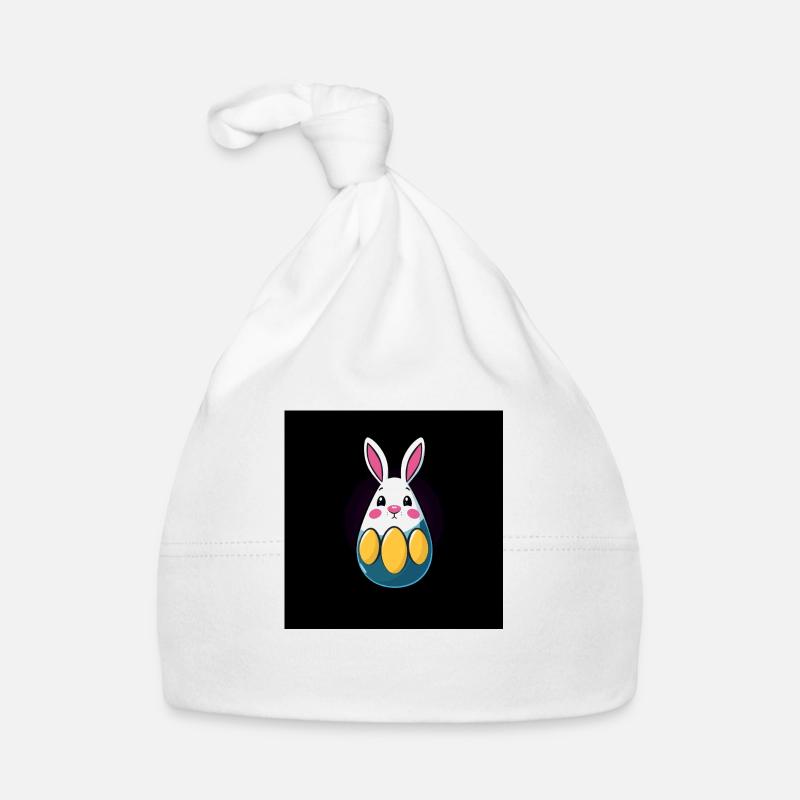 Frohe Ostern Deluxe Baby Bio-Mütze