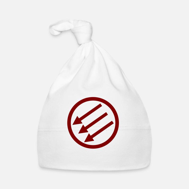 Järnfronten / Eiserne Front / Iron Front - Baby Bio-Mütze - Weiß