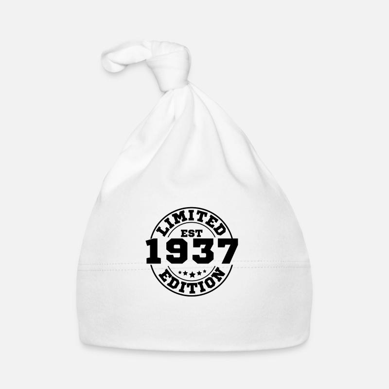 1937 limited edition - Bonnet bio Bébé - blanc