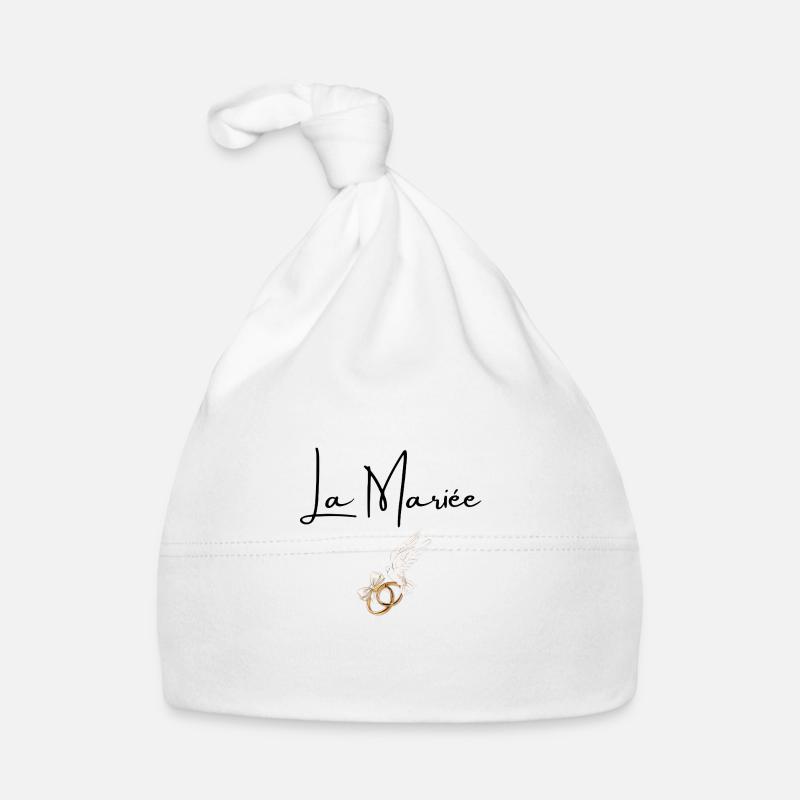The Bride Organic Baby Cap