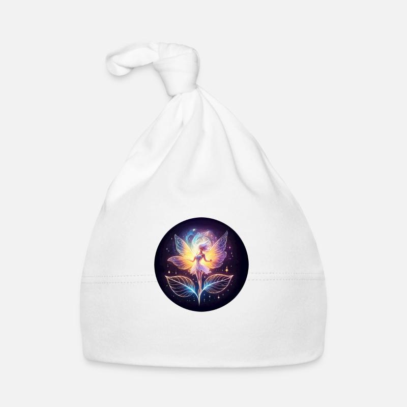 Leuchtende Fee Baby Bio-Mütze