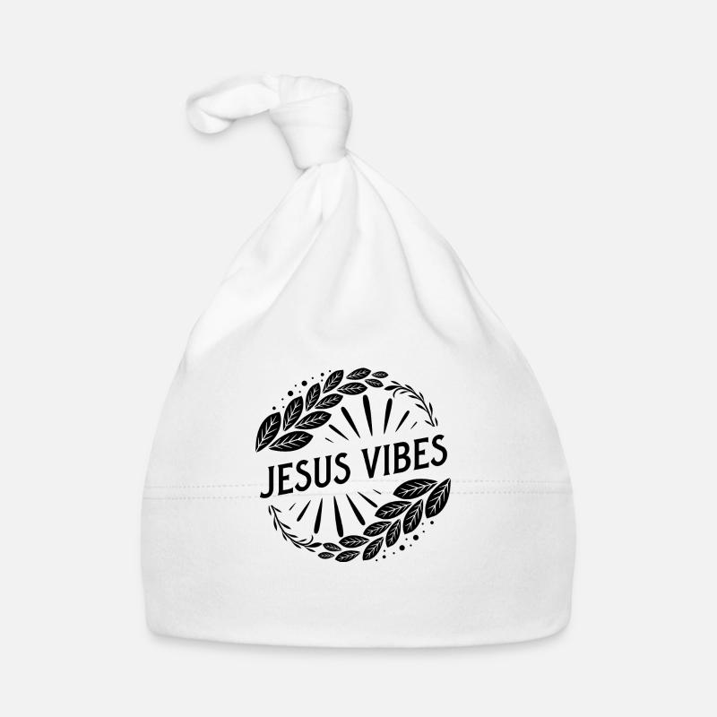 Jésus Vibes Bonnet bio Bébé