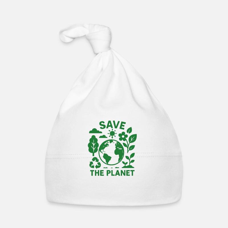 Save the Planet Baby Bio-Mütze