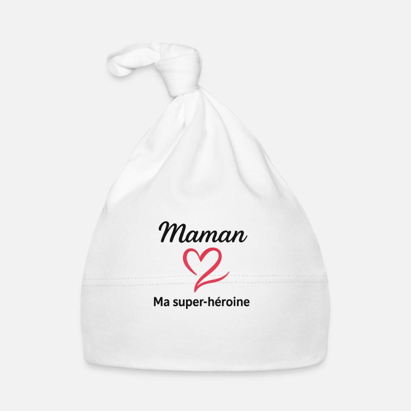 Mama, meine Superheldin Baby Bio-Mütze