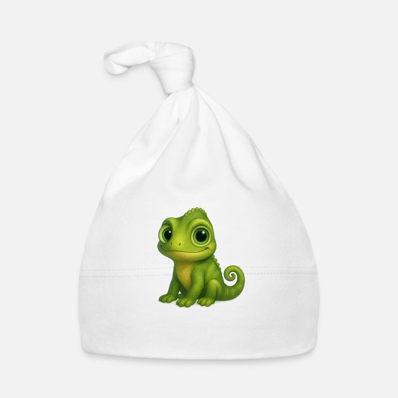 Caméléon – coloré et enchanteur Bonnet bio Bébé
