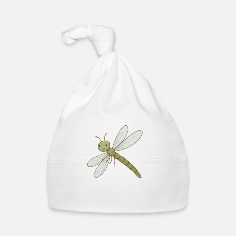 Dragonfly magic – delicate & dazzling Organic Baby Cap