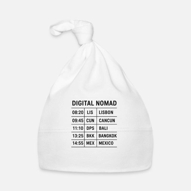 DIGITALNOMAD Organic Baby Cap