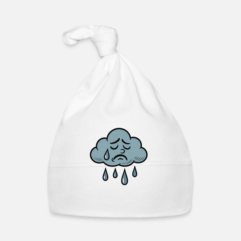 Sad Cloud – When It's Just Too Much Organic Baby Cap