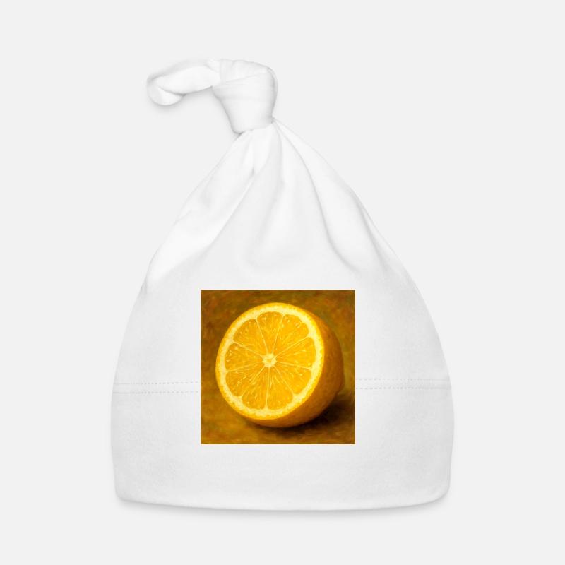 Split lemon Organic Baby Cap