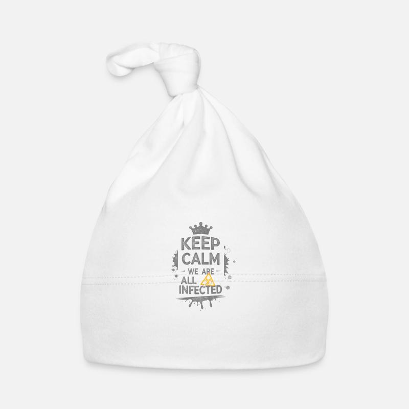 Restez calme Bonnet bio Bébé