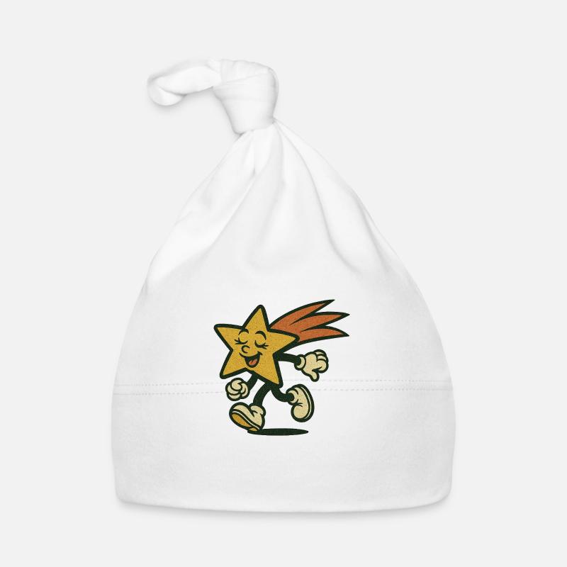Starlight Swing – When wishes learn to walk Organic Baby Cap