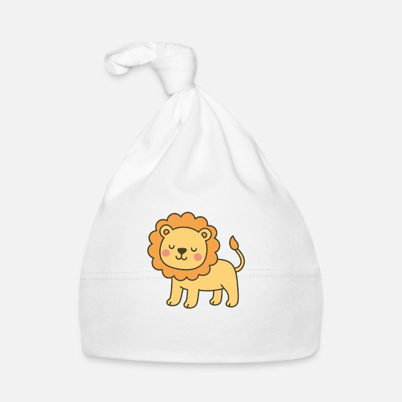 süßer Löwe Baby Bio-Mütze