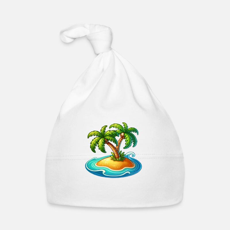 Île Palm Bonnet bio Bébé