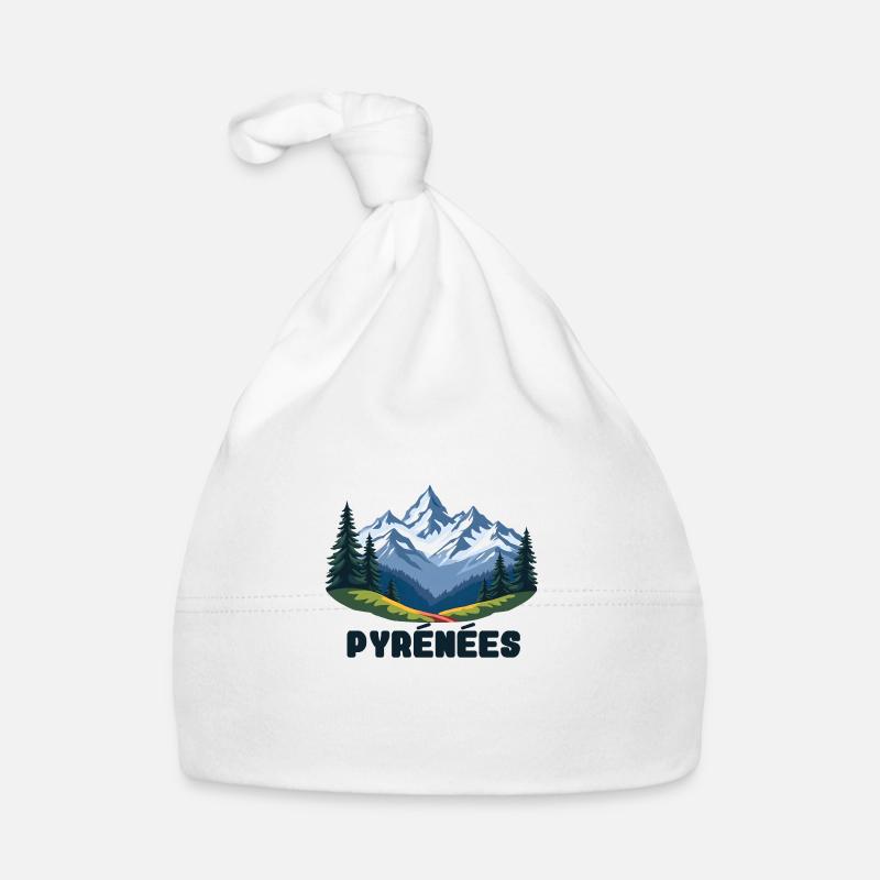 Pyrénées Pyrénées Françaises Bonnet bio Bébé
