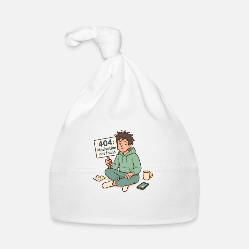 404: Motivation not found. Baby Bio-Mütze