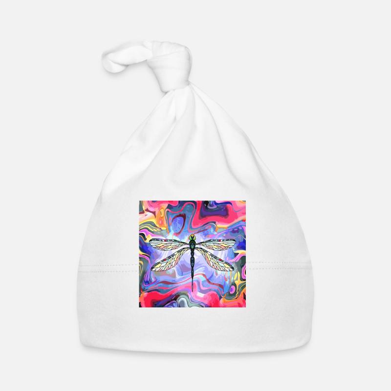 Libellule Bonnet bio Bébé