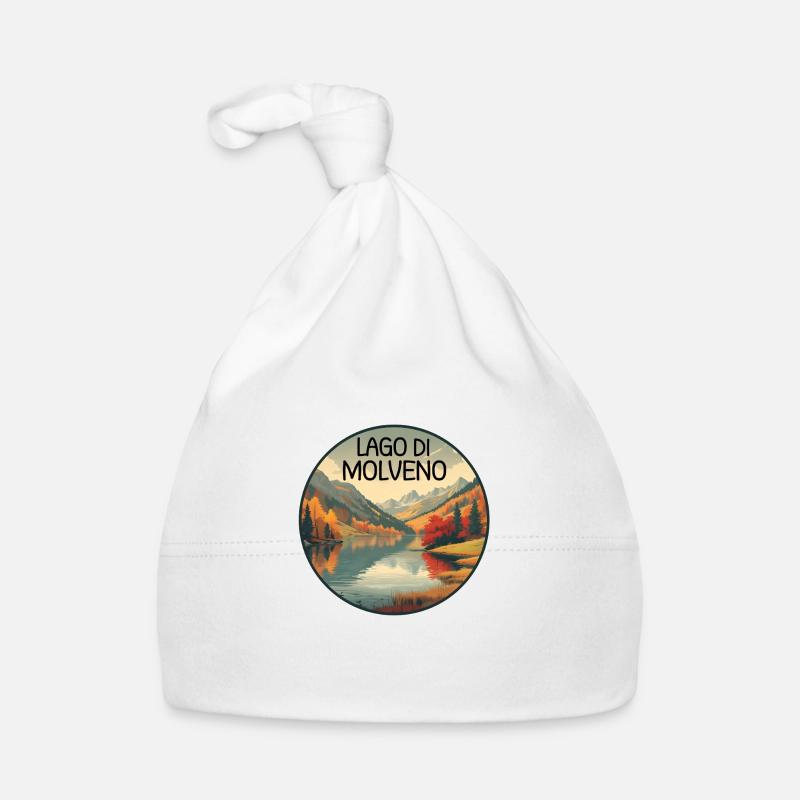 Lago di Molveno Organic Baby Cap