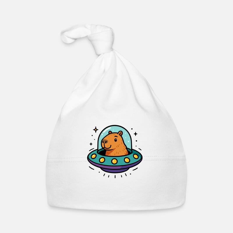 capybara ufo Baby Bio-Mütze