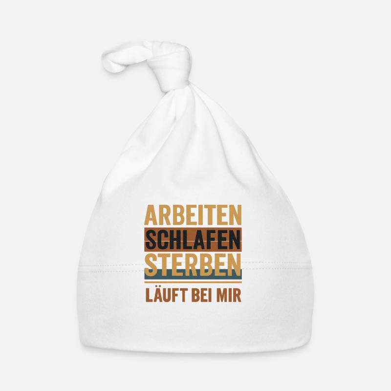 Arbeit Baby Bio-Mütze