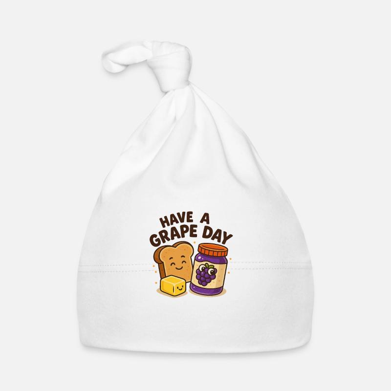 Have a grape day Baby Bio-Mütze