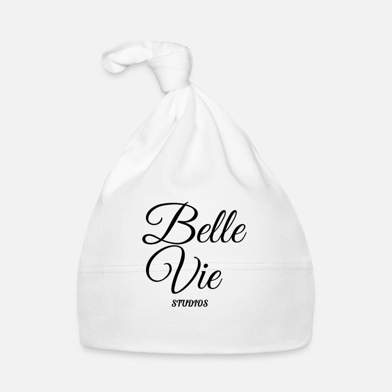 Belle Vie STUDIOS - Organic Baby Cap - white