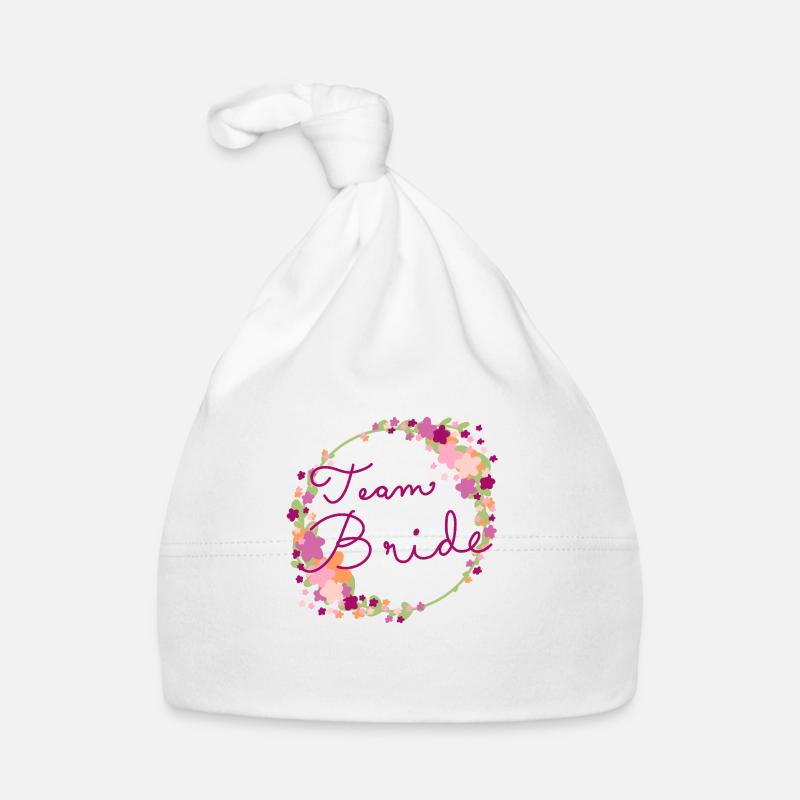 Équipe Bride / Équipe Braut Bonnet bio Bébé