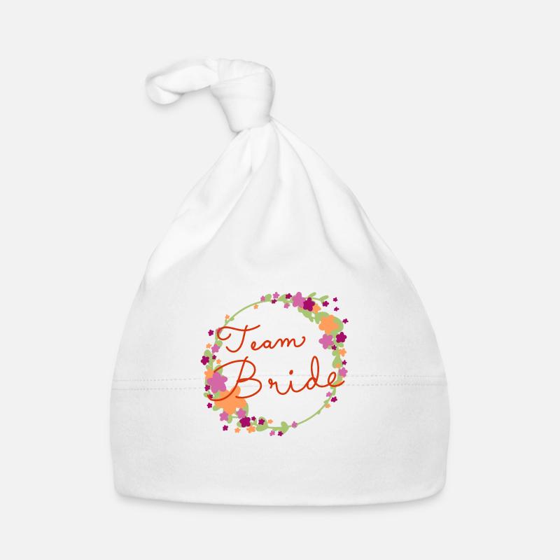 Équipe Bride Lesbienne / Équipe Braut Lesbisch Bonnet bio Bébé