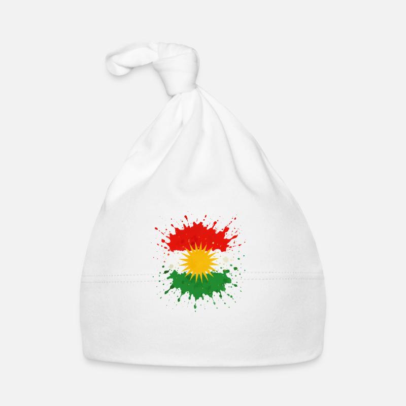 kurdistan klecks Baby Bio-Mütze