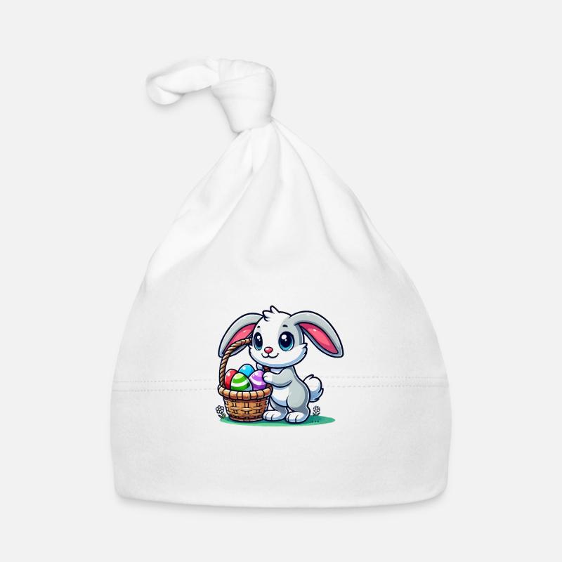 Lapin de Pâques Bonnet bio Bébé